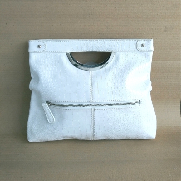 White House black market white  clutch - Picture 3 of 10